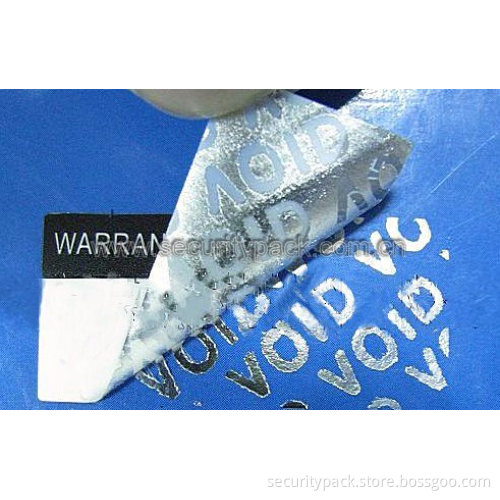 VOID tapes